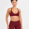 Adapt Seamless Strappy Sports Bra
