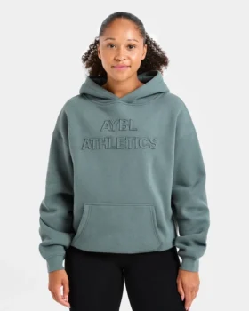 Athletics Applique Oversized Hoodie