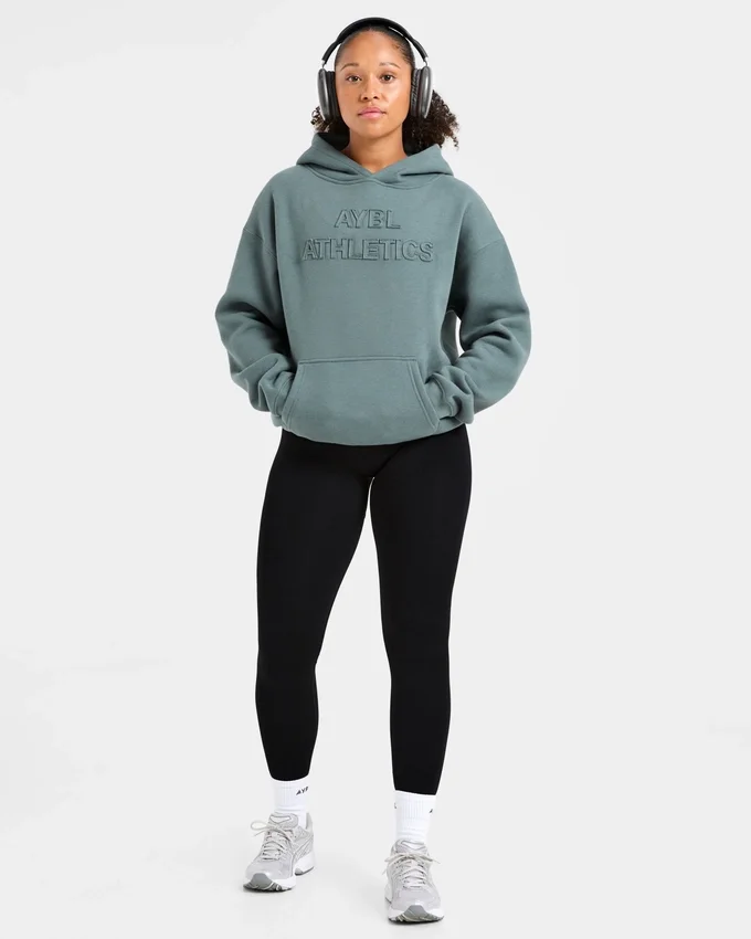 Athletics Applique Oversized Hoodie