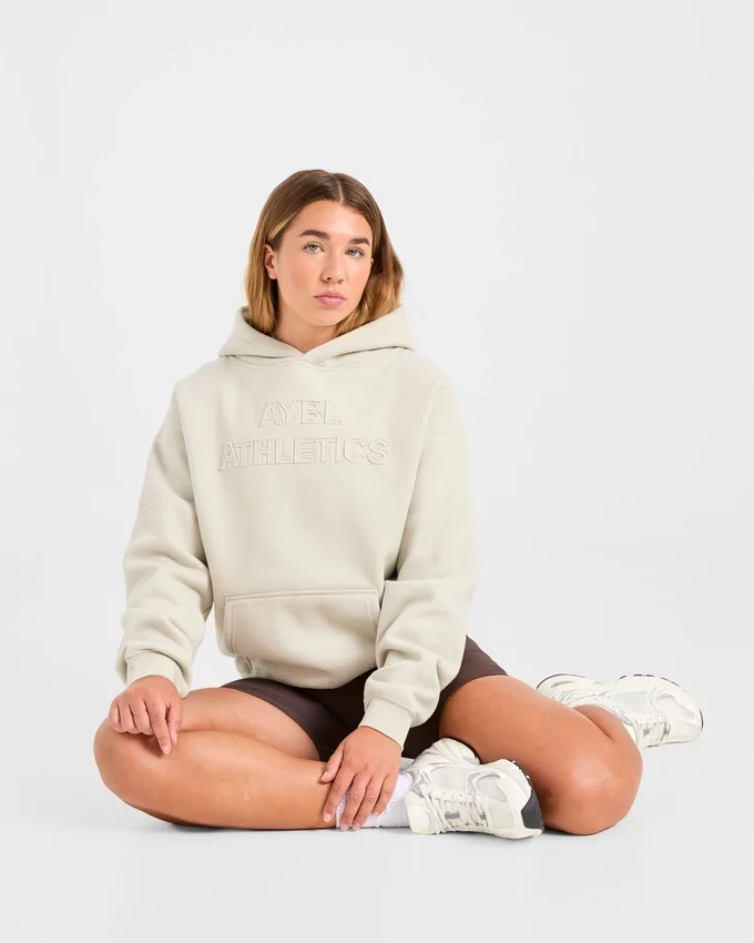 Athletics Applique Oversized Hoodie
