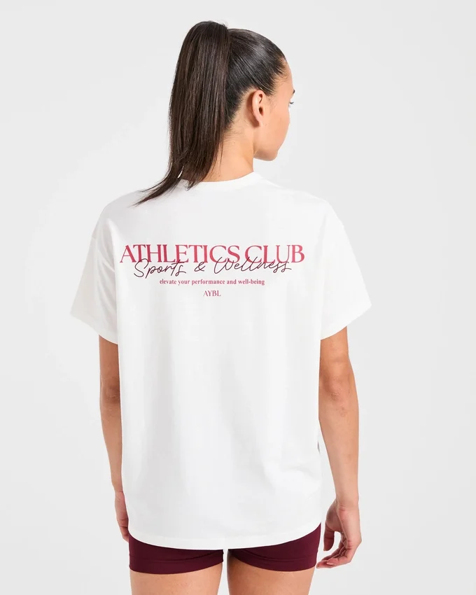 Athletics Club Oversized T Shirt