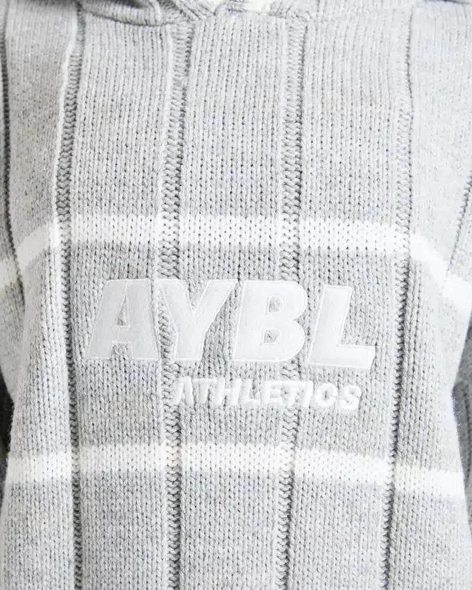 Athletics Oversized Knitted Hoodie