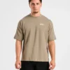 Athletics Script Oversized T Shirt