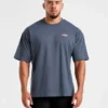 Athletics Script Oversized T Shirt