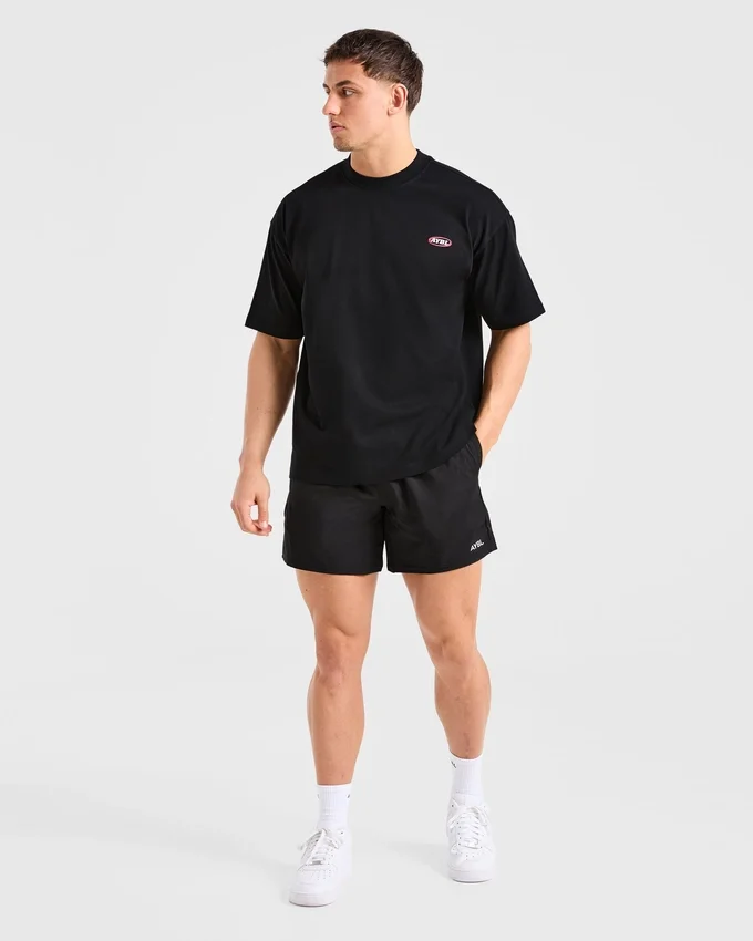 Athletics Script Oversized T Shirt