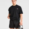 Athletics Script Oversized T Shirt