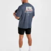 Athletics Script Oversized T Shirt