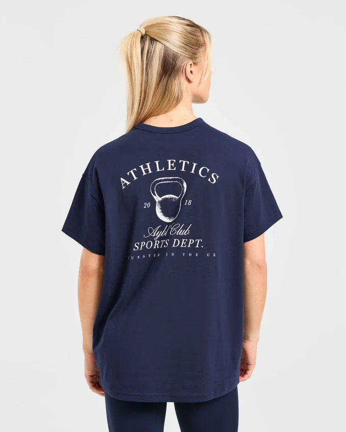 Athletics Sport Dept Oversized T Shirt