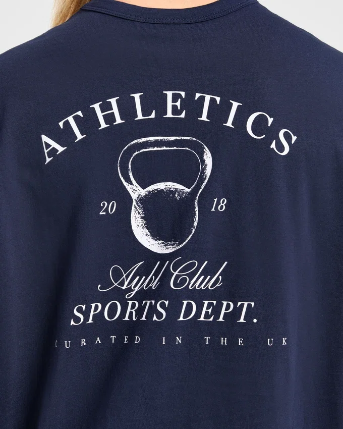 Athletics Sport Dept Oversized T Shirt