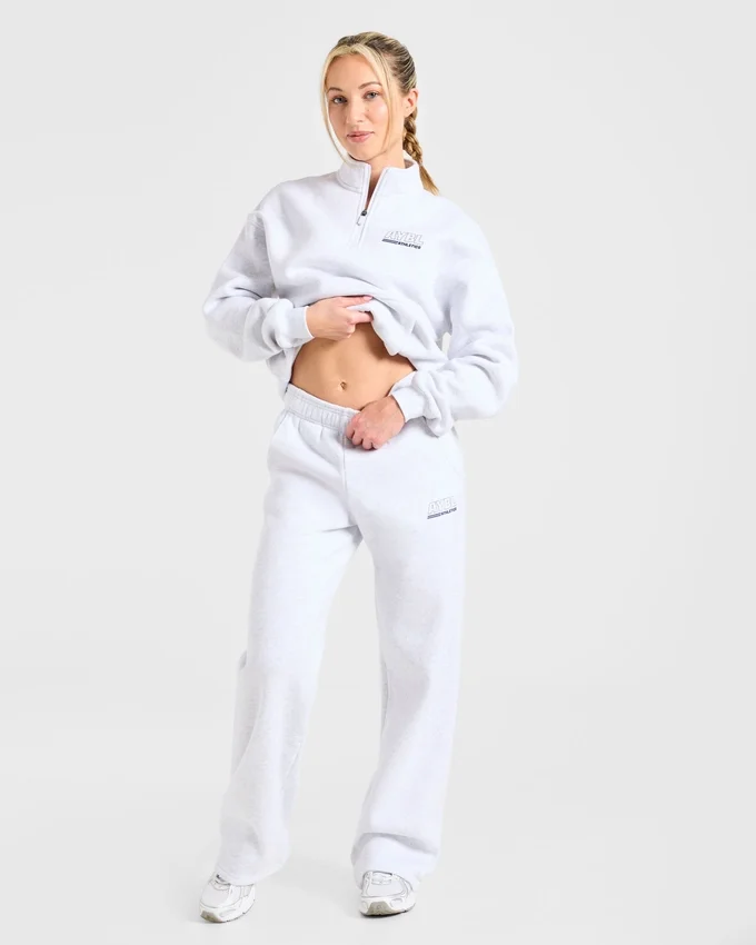 Athletics Track Oversized 1/4 Zip Pullover