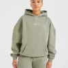 Athletics Track Oversized Hoodie