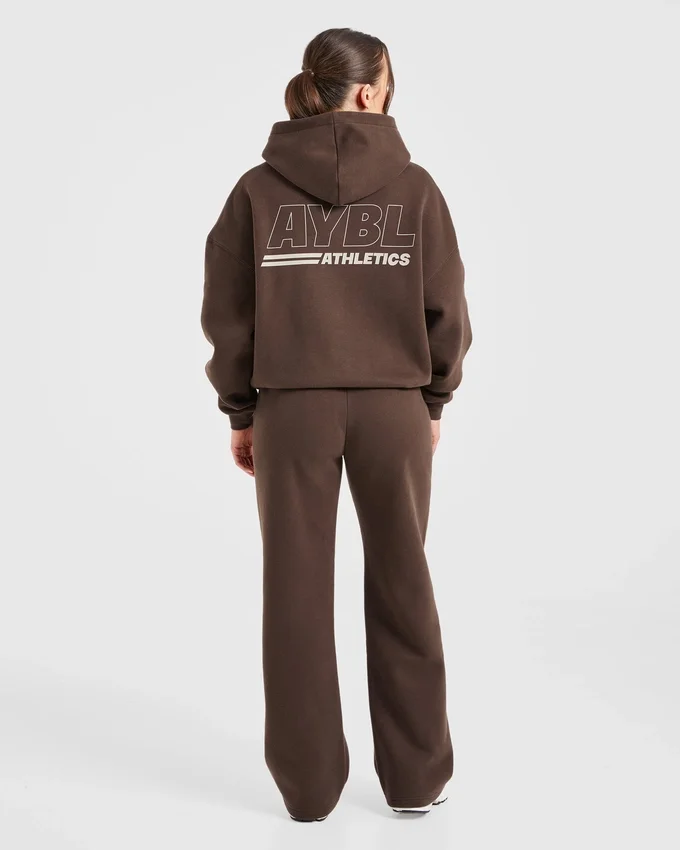 Athletics Track Oversized Hoodie