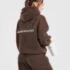 Athletics Track Oversized Hoodie