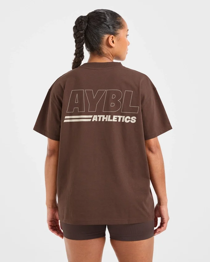 Athletics Track Oversized T Shirt