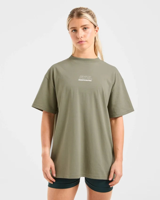 Athletics Track Oversized T Shirt
