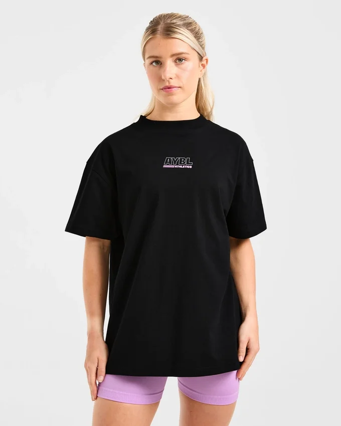 Athletics Track Oversized T Shirt