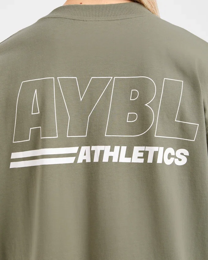Athletics Track Oversized T Shirt