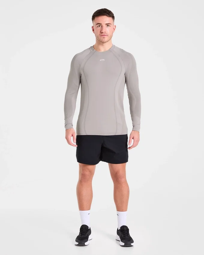 Attain Seamless Long Sleeve T Shirt