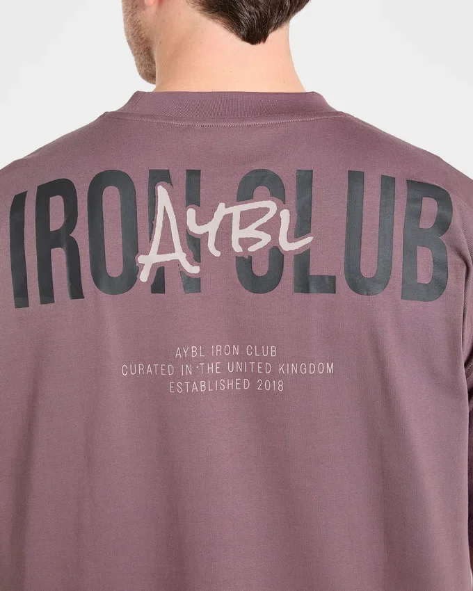 AYBL Iron Club Oversized T Shirt