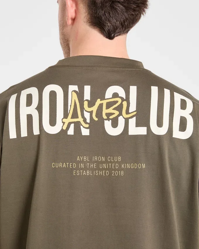 AYBL Iron Club Oversized T Shirt