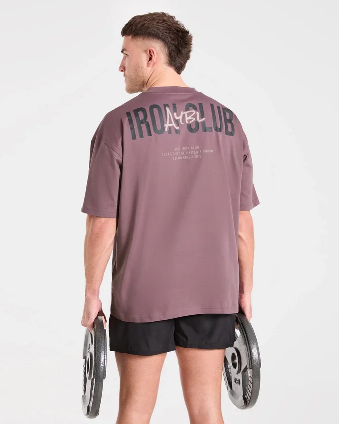 AYBL Iron Club Oversized T Shirt