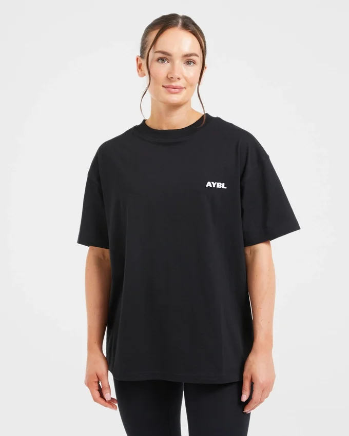 AYBL Lift Italic Oversized T Shirt