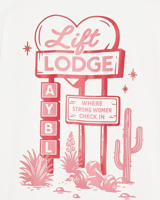 AYBL Lift Lodge Oversized T Shirt