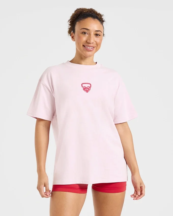 AYBL Lift Love Oversized T Shirt