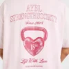 AYBL Lift Love Oversized T Shirt