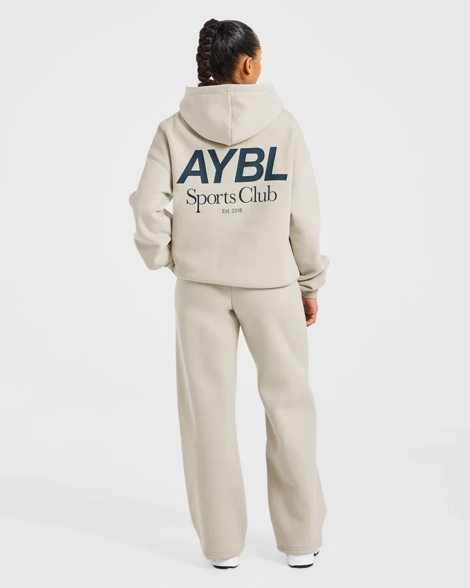 AYBL Sports Club Oversized Straight Leg Joggers