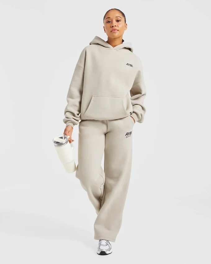 AYBL Sports Club Oversized Straight Leg Joggers