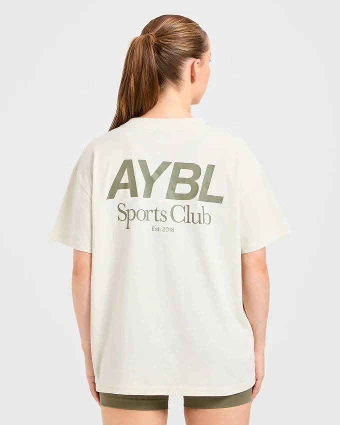 AYBL Sports Club Oversized T Shirt