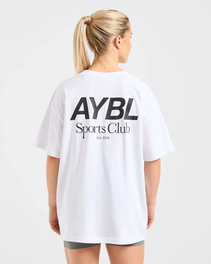 AYBL Sports Club Oversized T Shirt