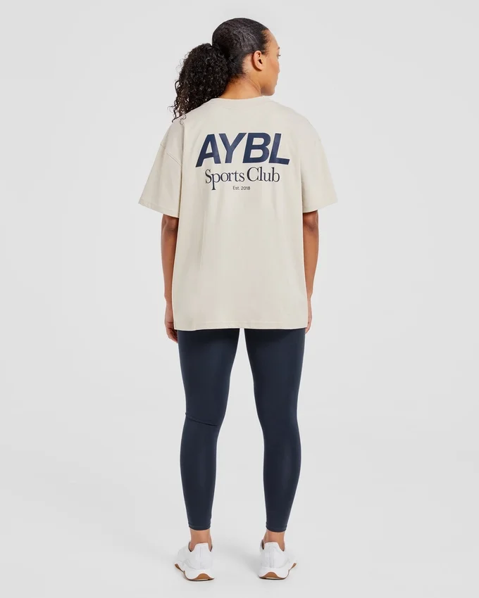 AYBL Sports Club Oversized T Shirt