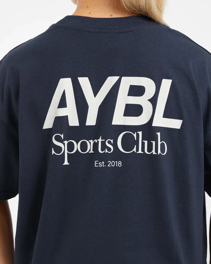 AYBL Sports Club Oversized T Shirt