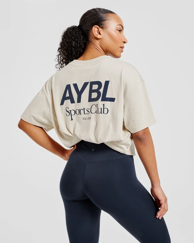 AYBL Sports Club Oversized T Shirt