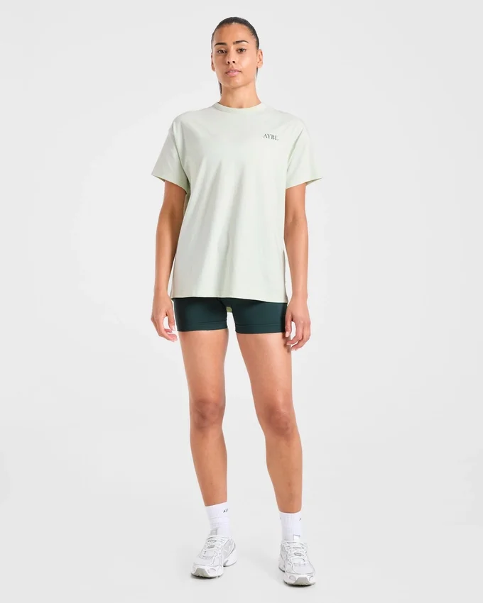 AYBL Sports Club Script Oversized T Shirt