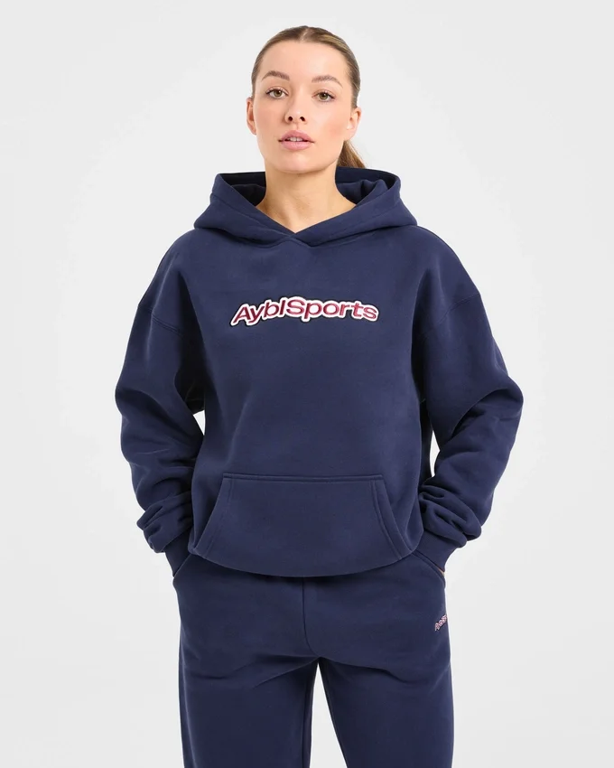 AYBL Sports Outline Oversized Hoodie