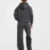 AYBL Sports Outline Oversized Straight Leg Joggers