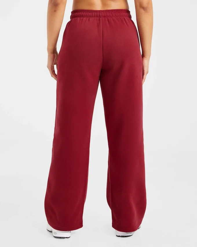AYBL Sports Outline Oversized Straight Leg Joggers