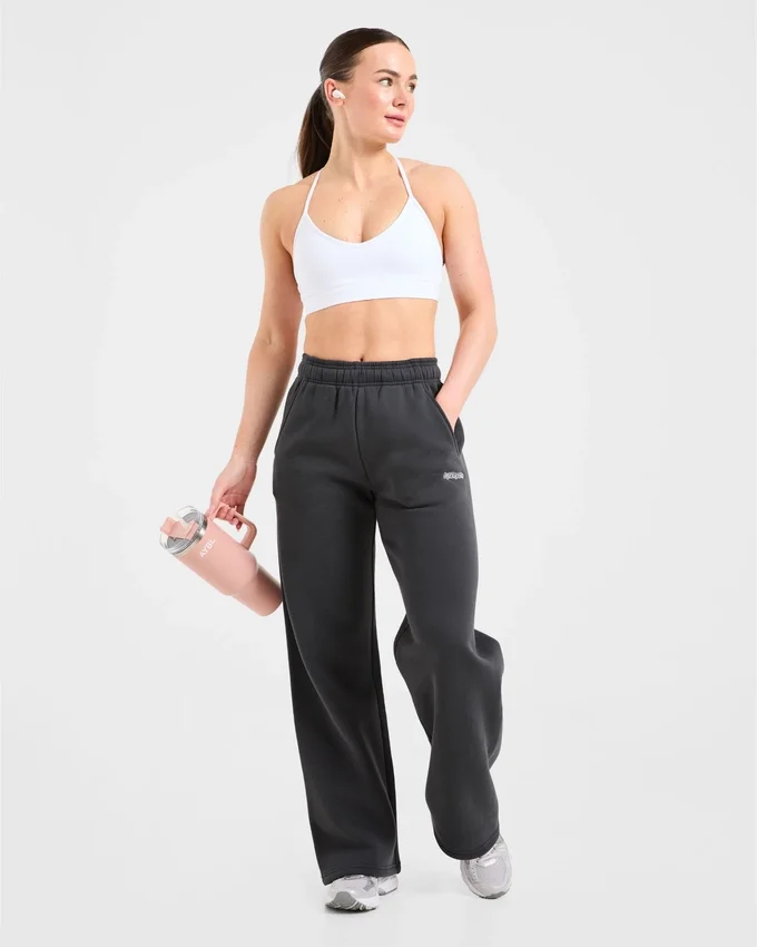 AYBL Sports Outline Oversized Straight Leg Joggers