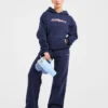 AYBL Sports Outline Oversized Straight Leg Joggers