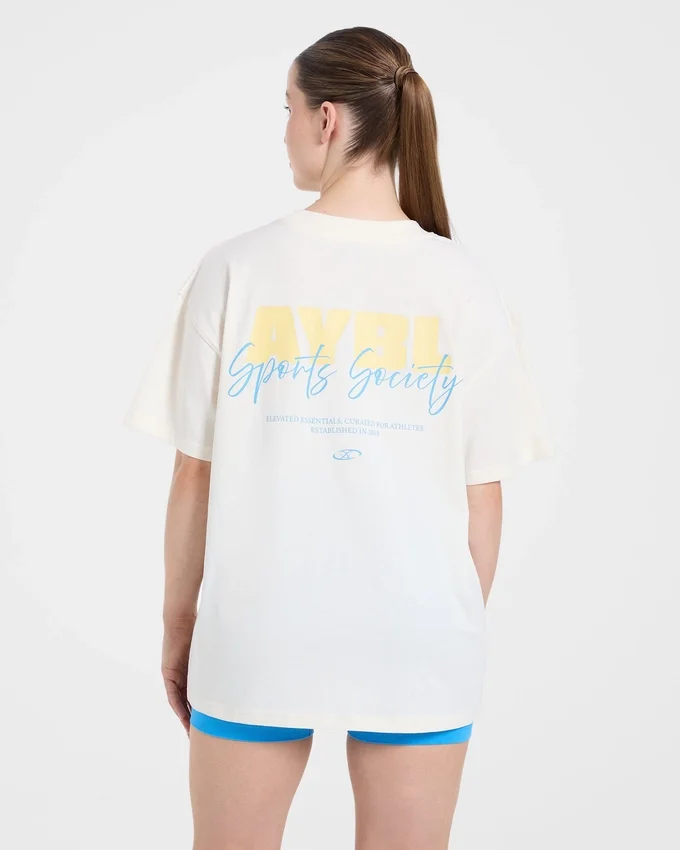 AYBL Sports Society Oversized T Shirt