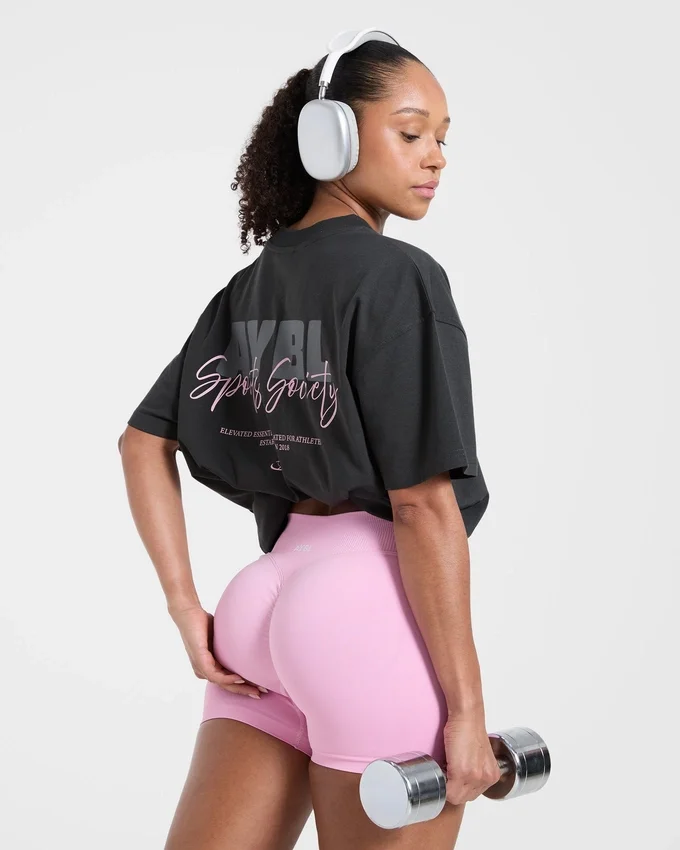 AYBL Sports Society Oversized T Shirt