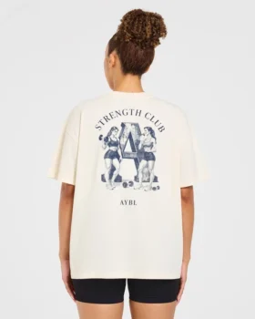 AYBL Strength Club Oversized T Shirt