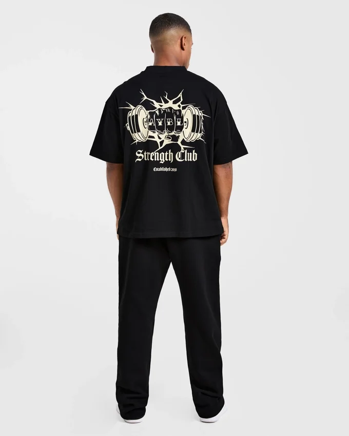 AYBL Strength Club Oversized T Shirt