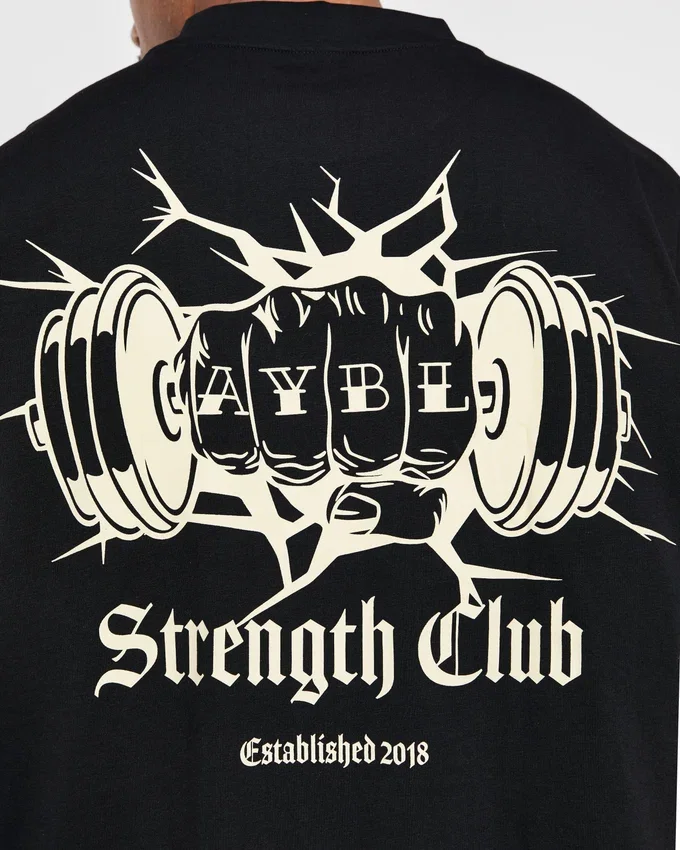 AYBL Strength Club Oversized T Shirt