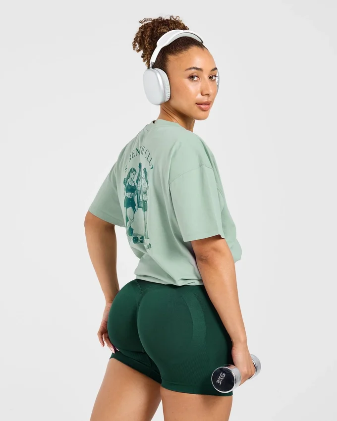 AYBL Strength Club Oversized T Shirt