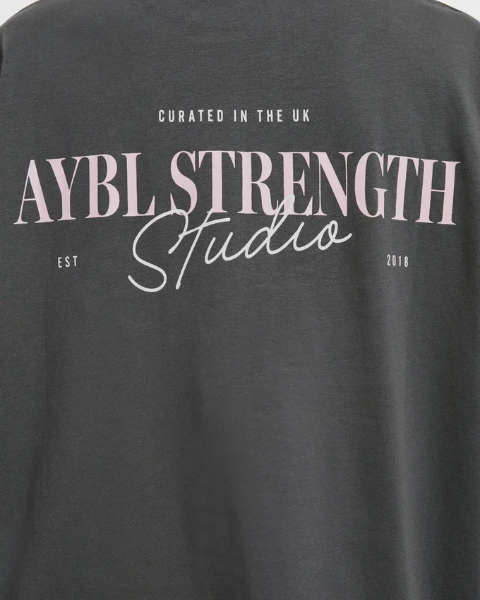 AYBL Strength Studio Oversized T Shirt