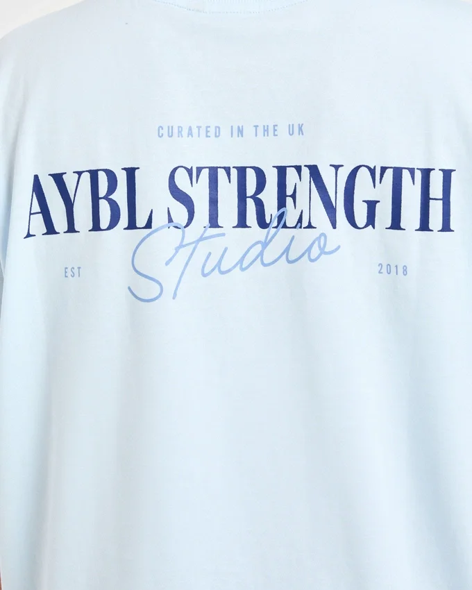 AYBL Strength Studio Oversized T Shirt